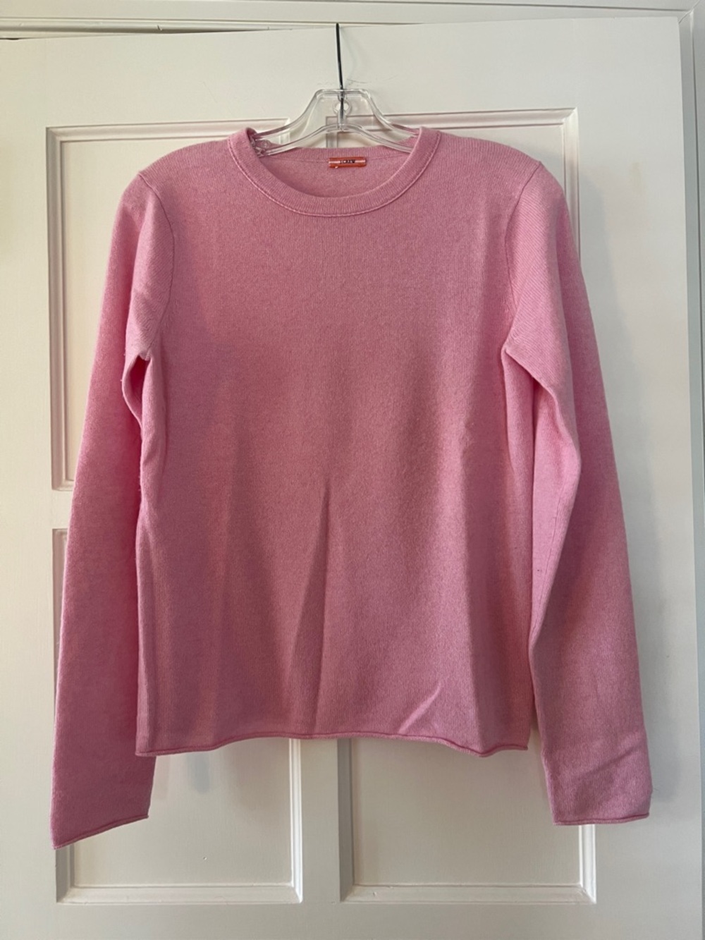 J. Crew Pink Crewneck Sweater